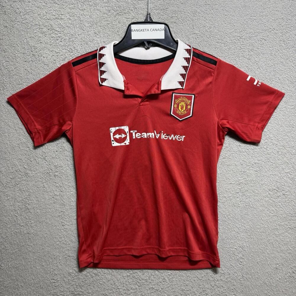 Adidas Manchester United Ronaldo #7 Jersey Size 24 Youth